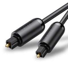 CABLU audio Ugreen- AV122 optic Toslink(T) la Toslink(T)- 15m- conectori auriti- negru 10592timbru verde 018 lei) - 695730387891