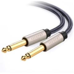 CABLU audio Ugreen- AV128 TRS jack 65 mmT) la jack 65 mm(T)- lungime 2m- gri 10638timbru verde 018 lei) - 6957303816385
