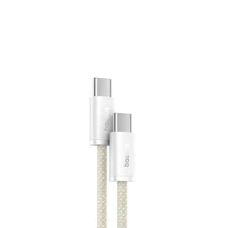 CABLU alimentare si date Baseus Dynamic 3- Fast Charging Data Cable pt smartphone- USB Type-C la USB Type-C 100W- 1m- galben P10