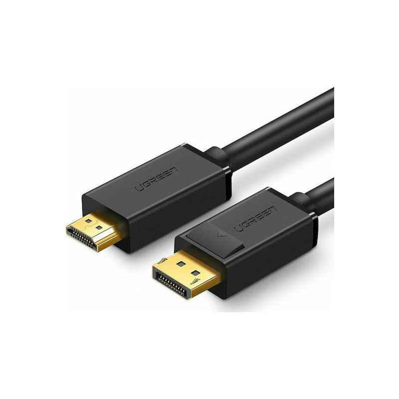 CABLU video Ugreen- DP101 DPT) la HDMIT) 4K la 30Hz- lungime 3m- negru 10203timbru verde 008 lei) - 6957303812035