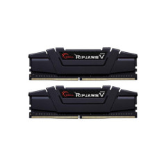 Memorie DDR GSkill Ripjaws V DDR4 64GB frecventa 3200 MHz- 32GB x 2 module- radiator- latenta CL16- F4-3200C16D-64GVK