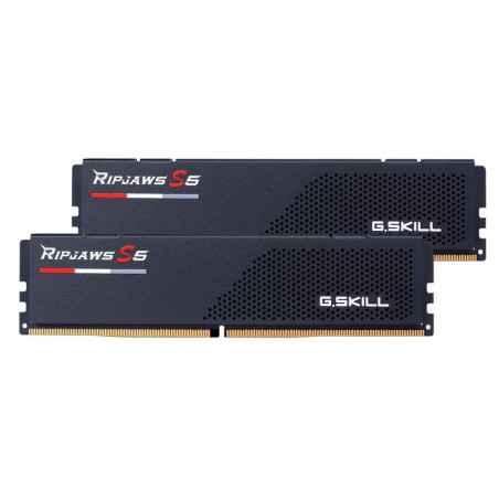 Memorie DDR GSkill - gaming Ripjaws S5 DDR5 32GB frecventa 6400 Mhz- 16GB x 2 module- radiator- latenta CL32- F5-6400J3239G16GX2