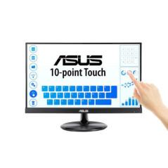 MONITOR ASUS 215- home- office- touchscreen- IPS- Full HD1920 x 1080)- Wide- 250 cd/mp- 5 ms- VGA- HDMI- VT229Htimbru verde 7 le