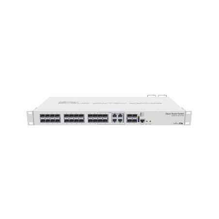 SWITCH Mikrotik NET SWITCH 20PORT SFP 4SFP/CRS328-4C-20S-4SRM- CRS328-4C-20S-4SRMtimbru verde 2 lei)