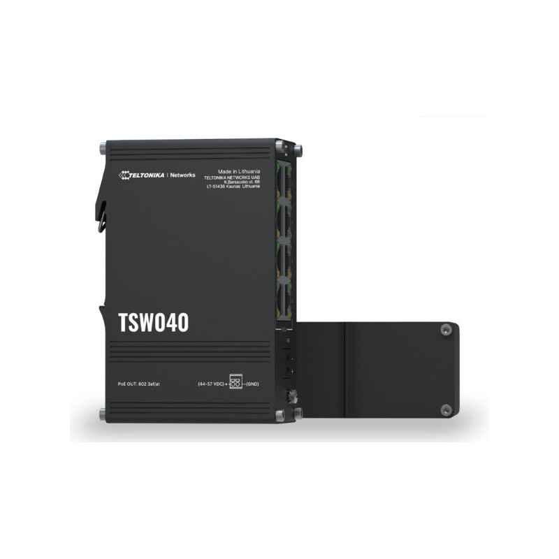 SWITCH Teltonika POE TSW040- 8 x LAN port 10/100 Mbps PoE- buget PoE 240W TSW040000000timbru verde 08 lei)