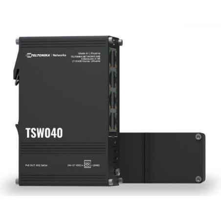 SWITCH Teltonika POE TSW040- 8 x LAN port 10/100 Mbps PoE- buget PoE 240W TSW040000000timbru verde 08 lei)