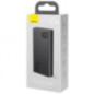 POWER BANK Baseus Adaman Metal- 20000mAh- PD 30 QC 30 225W- 2 x USB, 1 x USB Type-C- digital display pt status baterie- total 3