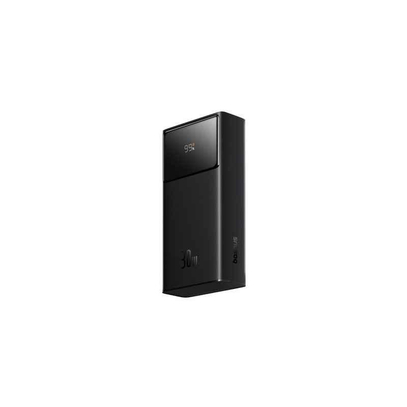 POWER BANK Baseus Star-Lord Digital- display- capacitate 10000mAh- 30W- 2 x USB, 1 x USB Type-C- total 5V/3A- negru- P1002290711
