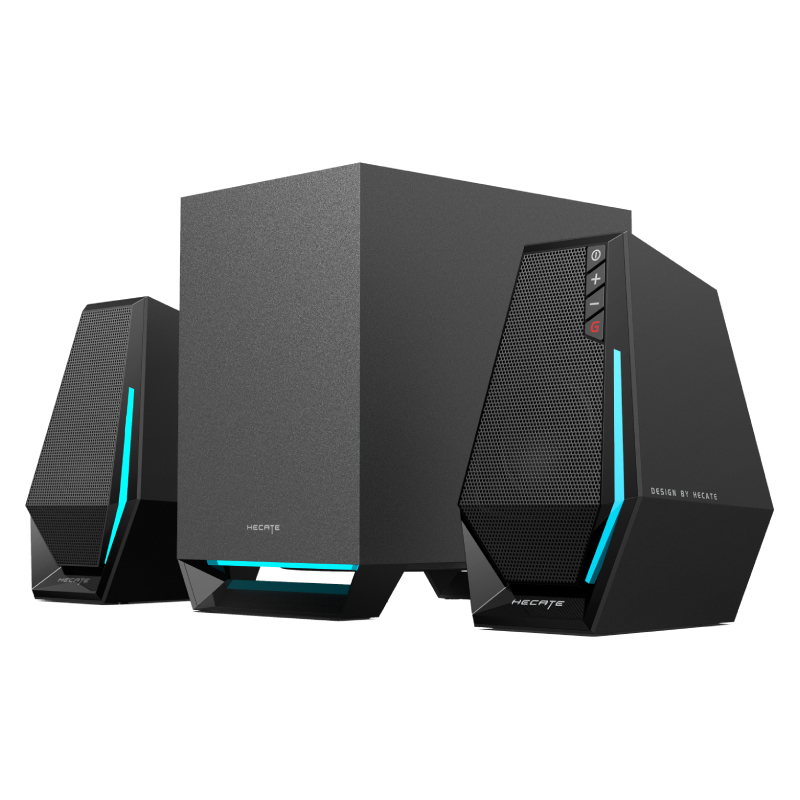 BOXE EDIFIER Gaming 21- RMS: 30W(2 x 75W 15W)- bass 4-control volum-BT/USB-A/USB-C/AUX- sound mode:Music/Game/Movie- 10 x LED R