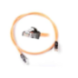 PATCH CORD S/FTP NEXANS- Cat6a- cupru- 3 m- portocaliu- AWG23- N10GP1B030OKtimbru verde 008 lei)