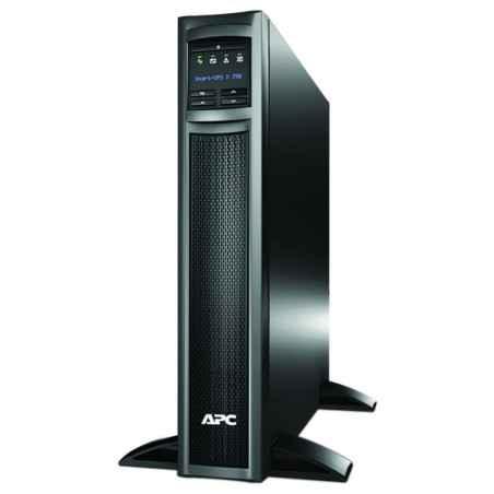 UPS APC-Smart-UPS X-Line Int sin pura mgmt-tower-rack-750VA / 600W-AVR-IECx8-1xAPCRBC116-LCD-31-40 min-SMX750I-prelungire garant