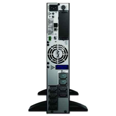 UPS APC-Smart-UPS X-Line Int sin pura mgmt-tower-rack-750VA / 600W-AVR-IECx8-1xAPCRBC116-LCD-31-40 min-SMX750I-prelungire garant