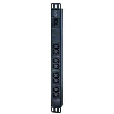 PDU APC- 1U pt rack 19 inch- 8 prize IEC- intrare IEC- max 16 A- cablu 25 m- negru- EPDU1016Btimbru verde 4 lei)