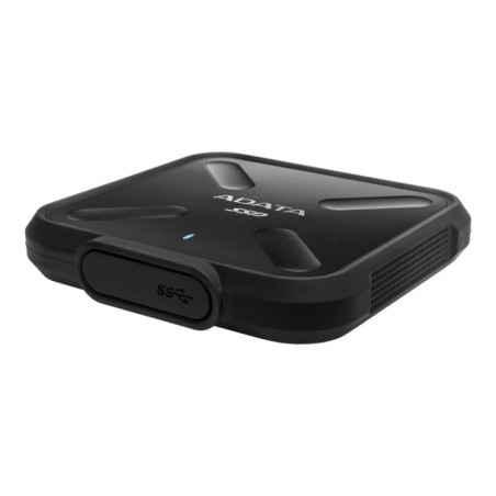 SSD extern ADATA SD700- 512 GB- 25 inch- USB 31- R/W: 440 MB/s- ASD700-512GU31-CBKtimbru verde 018 lei)