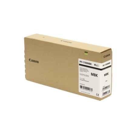 Cartus Original Canon Matte Black Pigment- PFI-1700- pentru iPF PRO-2000/4000/4000S/6000/6000S- 700ml-NOPP- 0774C001AA