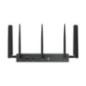 ROUTER TP-LINK VPN Gigabit- Omada 4G Cat6 AX3000 Gigabit VPN Gateway cu 4-Port PoE- AX3000 Dual-Band WiFi 6- 5 antene externe de