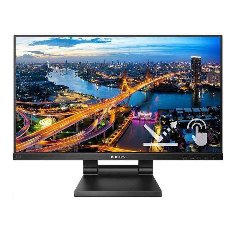 MONITOR Philips 238 inch- home - office- IPS- Full HD1920 x 1080)- Wide- 250 cd/mp- 4 ms- HDMI - VGA - DisplayPort- 242B1TC/00t
