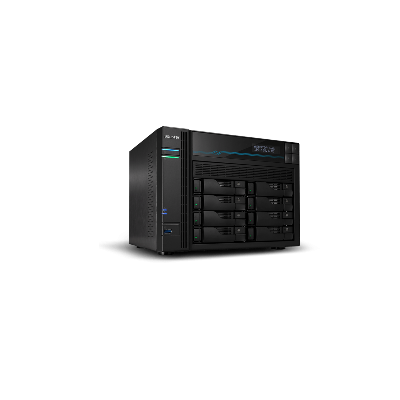 Asustor 8 Bay NAS-Intel ATOM C3538 Quad-Core- 8GB DDR4 AS6508T