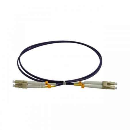 Patchcord FO LC/PC-LC/PC- MM OM4 50/125- manta LSZH 20mm- duplex 15m- LC-LC-MM4/DX-15timbru verde 08 lei)