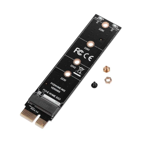 Adaptor PCIE to M.2 NVMe SSD M.2 X1 Key 2230 2242 2260 2280