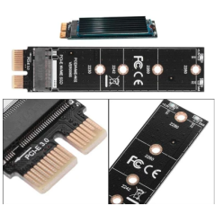 Adaptor PCIE to M.2 NVMe SSD M.2 X1 Key 2230 2242 2260 2280
