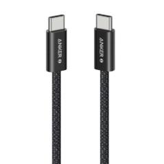 Anker USB-C to USB-C Cable1m- 240W) Black A8060H11timbru verde 008 lei) - 0194644288778