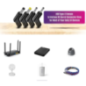 Adaptor USB-C Set 4 buc la 90 grade Type C mama -conector 5.5x2.1 5.5x2.5 3.5x1.35 3.0x1.1 tata