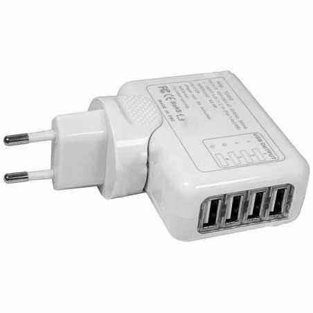 Sursa de alimentare 220V - 5V/2.1A - 4xUSB A mama