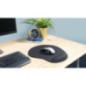 Mouse PAD TRUST- Bigfoot XL - cu gel- cauciuc si material textil- 295 x 255 x 19 mm- negru- TR-23728