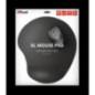 Mouse PAD TRUST- Bigfoot XL - cu gel- cauciuc si material textil- 295 x 255 x 19 mm- negru- TR-23728