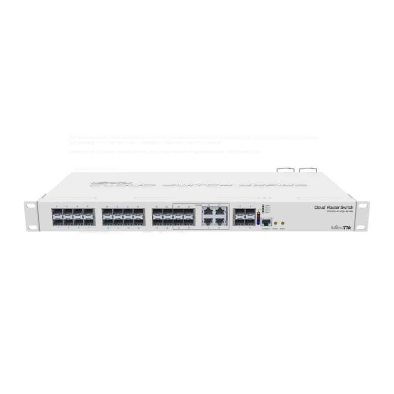 MIKROTIK CLOUD ROUTER SWITCH 800MHZ CRS328-4C-20S-4SRMtimbru verde 2 lei)