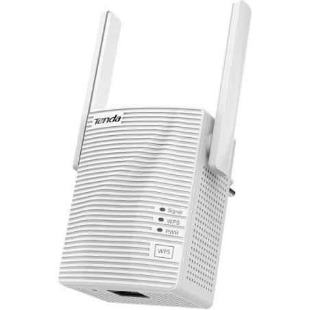 RANGE EXTENDER TENDA wireless- 1200 Mbps- 1 port 10/100 Mbps- antena externa x 2- dual band AC1200- 24 - 5 GHz- A18timbru verde