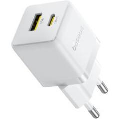 INCARCATOR retea Baseus Palm- Quick Charge 30W- 1 x USB Type-C- 1 x USB- alb P1011160A213-00timbru verde 018 lei) - 693217267248