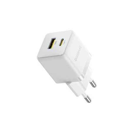 INCARCATOR retea Baseus Palm- Quick Charge 30W- 1 x USB Type-C- 1 x USB- alb P1011160A213-00timbru verde 018 lei) - 693217267248