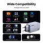 INCARCATOR retea Ugreen- Nexode X757 Quick Charge 100W GaN- 1 x USB- 2 x USB Tpe-C- include cablu USB Type-C la USB Type-C 240W