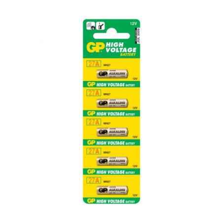 Baterie GP Batteries- Super Alcalina27A) 12V alcalina- blister 5 buc GP27AF-2C5 GPPBA27AF002timbru verde 04 lei)