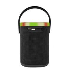 BOXE GEMBIRD portabile bluetooth- RMS: 10W- baterie 1800mAh- microSD- USB- FM-radio- LED light- BT v53- 111x111x160mm- 930 gram