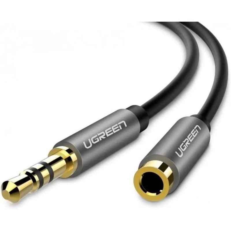 CABLU audio Ugreen- AV118 stereo 35 mm jackT) la 35 mm jackM)- 15 m- conectori auriti- negru 10593timbru verde 018 lei) - 695730