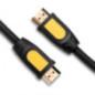 CABLU video Ugreen- HD101 HDMIT) la HDMIT)- rezolutie maxima 4K UHD3840 x 2160) la 60 Hz- round cable- conectori auriti- 15m- ga