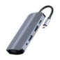 DOCKING Station Gembird universal-8-in-1- conec PC USB Type C- USB-C x 1- USB-A 31 x 2- HDMI x 1- VGA x 1- PD 87W- SD/microSD ca