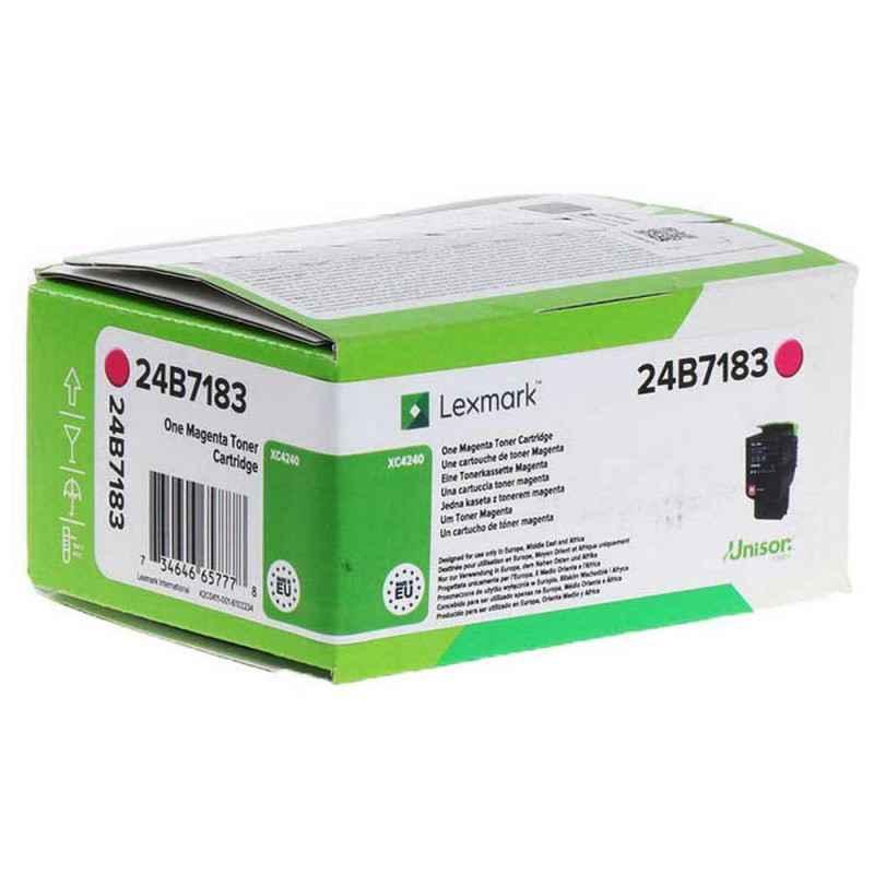 Toner Original Lexmark Magenta- 24B7183- pentru XC4240- 6K-timbru verde 12 lei)24B7183