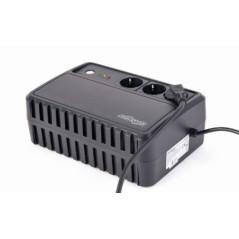 UPS GEMBIRD- Line Int - brick- 600VA/360W- AVR- Schuko x 3- 1 x baterie 12V/7Ah- LED- back-up 1 - 10 min- montabil pe perete- E