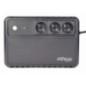 UPS GEMBIRD- Line Int - brick- 800VA/480W- AVR- Schuko x 3- 1 x baterie 12V/8Ah- LED- back-up 1 - 10 min- montabil pe perete- E