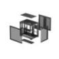 CARCASA DeepCool CG530- middle tower- gaming- fara sursa- suporta 14xfan- - PSU shroud- USB 20 x 1- USB 32 gen1 x 2- audiomic- 7