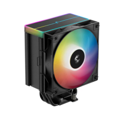 COOLER DeepCool AG500 BK ARGB V2 skt Intel si AMD- racire cu aer- vent 120mm- 500 - 2100 rpm- 5 heatpipes- inaltime 160mm- RGB a
