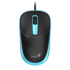 MOUSE Genius DX-123”- PC sau NB- cu fir- USB- optic- albastru- 31010105100”- 31010033405timbru verde 018 lei)