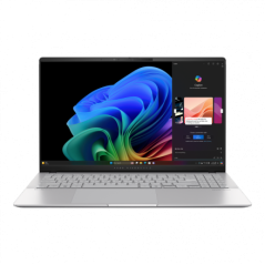 Asus-S5507QA-MA034X-NOTEBOOK-156 inch-3K 2880 x 1800 OLED-Snapdragon X Elite X1E 78 10-34GHz-Mem 16 GB-SSD 1 TB-FHD cam-Greutate