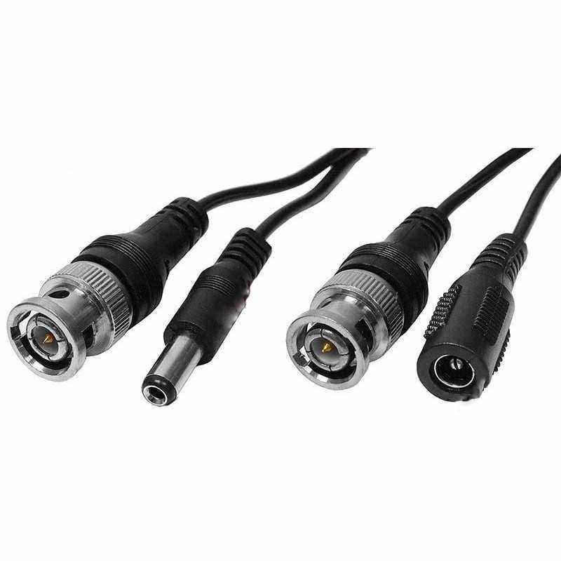 Cablu video BNC tata jack c.c. tata 2.5mm - BNC tata jack c.c. mama 2.5mm - 10m