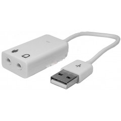 Placa de sunet (stick) intrare USB 7.1