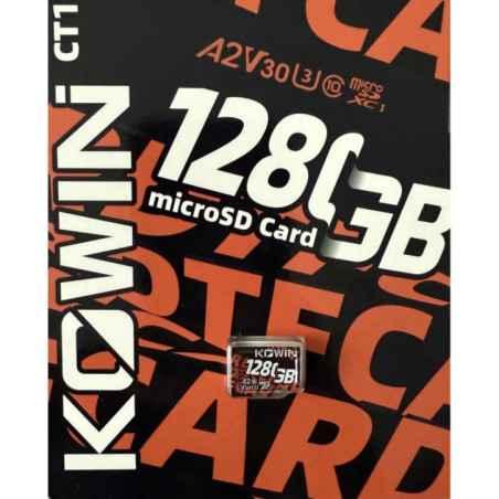 CARD MicroSD KOWIN- 128 GB- microSDXC- clasa 10- standard UHS-I U1- KATD128GACSMJtimbru verde 003 lei)